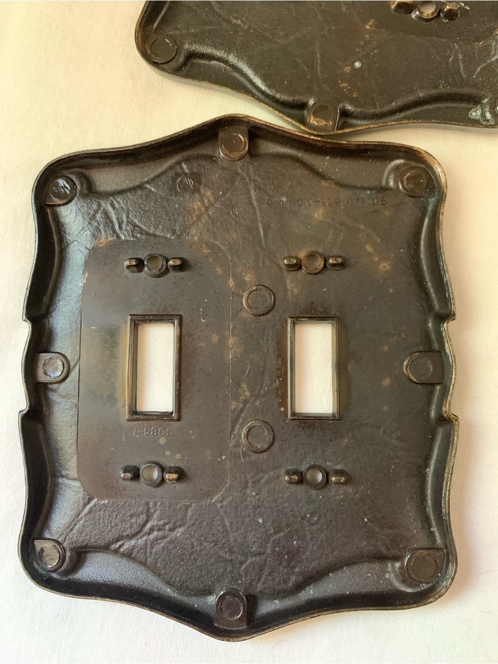 🏛️Lot(5) : 1971 Amerock Carriage House Switch Plates - Vintage 9081-1 & 9084-1 - Picture 11 of 13